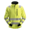 Bluza robocza trudnopalna polarowa, odblaskowa, na suwak, EN ISO 20471 kl. 3 Snickers ProtecWork 2860