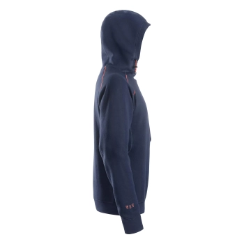 Bluza robocza trudnopalna z kapturem Snickers ProtecWork 2862 – prawy bok
