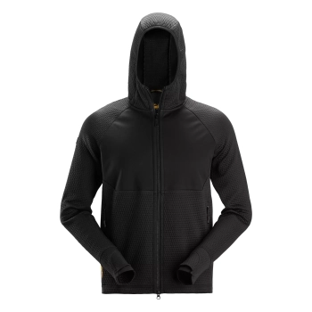 Bluza robocza z kapturem, na suwak Snickers FlexiWork 8405