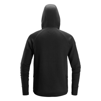 Bluza robocza z kapturem, na suwak Snickers FlexiWork 8405 – tył