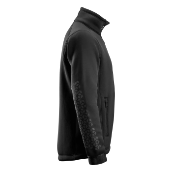 Bluza robocza z ociepleniem, na suwak Snickers AllroundWork 8018 – prawy bok