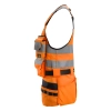 Kamizelka narzędziowa odblaskowa, EN ISO 20471 kl. 1 Snickers High-Vis 4230 – lewy bok