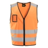 Kamizelka odblaskowa MultiPockets™, na suwak, EN ISO 20471 kl. 2 Snickers High-Vis 9153