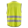 Kamizelka odblaskowa, na suwak, EN ISO 20471 kl. 2 Snickers High-Vis 4310 – tył