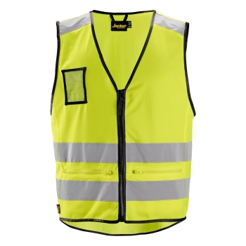 Kamizelka odblaskowa, na suwak, EN ISO 20471 kl. 2 Snickers High-Vis 4310