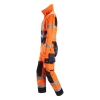 Kombinezon roboczy spawalniczy odblaskowy, EN ISO 20471 kl. 3 Snickers ProtecWork 6062 – lewy bok