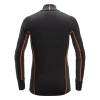 Koszulka termoaktywna merino Stay Warm, półgolf z krótkim suwakiem Snickers 9482 – tył
