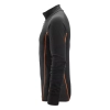 Koszulka termoaktywna merino Stay Warm, półgolf z krótkim suwakiem Snickers 9482 – lewy bok