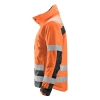 Kurtka robocza damska odblaskowa ocieplana 37.5®, EN ISO 20471 kl. 2/3 Snickers High-Vis 1137 – lewy bok