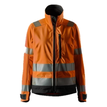 Kurtka robocza damska odblaskowa softshell, EN ISO 20471 kl. 2/3 Snickers High-Vis 1237