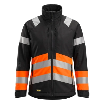 Kurtka robocza damska odblaskowa, zimowa, EN ISO 20471 kl. 1 Snickers High-Vis 1170