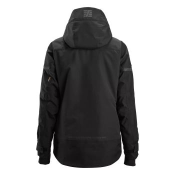 Kurtka robocza damska przeciwdeszczowa, ocieplana Snickers AllroundWork 1177 – tył