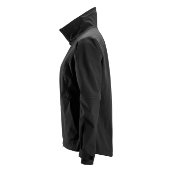 Kurtka robocza damska wiatroszczelna softshell Snickers AllroundWork 1247 – lewy bok