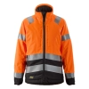 Kurtka robocza damska zimowa odblaskowa, EN ISO 20471 kl. 2/3 Snickers High-Vis 1173