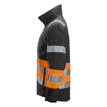 Kurtka robocza odblaskowa, EN ISO 20471 kl. 1 Snickers High-Vis 1534 – lewy bok