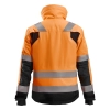 Kurtka robocza odblaskowa ocieplana 37.5®, EN ISO 20471 kl. 3 Snickers High-Vis 1130 – tył
