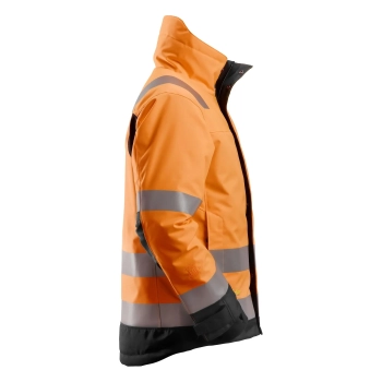 Kurtka robocza odblaskowa ocieplana 37.5®, EN ISO 20471 kl. 3 Snickers High-Vis 1130 – prawy bok