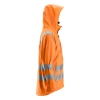 Kurtka robocza odblaskowa przeciwdeszczowa PU, EN ISO 20471 kl. 3 Snickers High-Vis 8233 – prawy bok