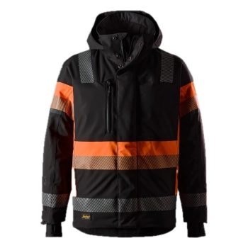 Kurtka robocza odblaskowa, wodoodporna, elastyczna, EN ISO 20471 kl. 1 Snickers High-Vis 1135