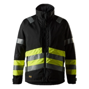 Kurtka robocza odblaskowa, zimowa, EN ISO 20471 kl. 1 Snickers High-Vis 1134