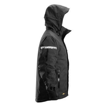Kurtka robocza przeciwdeszczowa, ocieplana 37.5® Snickers AllroundWork 1102 – prawy bok
