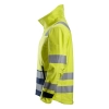 Kurtka robocza trudnopalna odblaskowa softshell, EN ISO 20471 kl. 3 Snickers ProtecWork 1260 – lewy bok