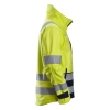 Kurtka robocza trudnopalna odblaskowa softshell, EN ISO 20471 kl. 3 Snickers ProtecWork 1260 – prawy bok