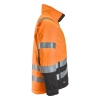 Kurtka robocza zimowa odblaskowa, EN ISO 20471 kl. 2/3 Snickers High-Vis 1153 – prawy bok