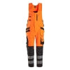 Ogrodniczki robocze odblaskowe z workami kieszeniowymi, EN ISO 20471 kl. 2 Snickers High-Vis 6013