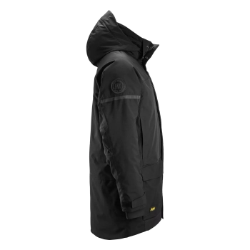 Parka robocza przeciwdeszczowa, ocieplana Snickers AllroundWork 1801 – prawy bok