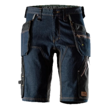 Spodenki robocze Denim z workami kieszeniowymi Snickers FlexiWork 6155