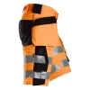 Spodenki robocze odblaskowe stretch z workami kieszeniowymi, EN ISO 20471 kl. 1 Snickers High-Vis 6135 – prawy bok
