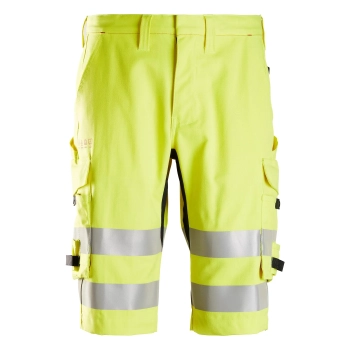 Spodenki robocze trudnopalne odblaskowe, EN ISO 20471 kl. 1 Snickers ProtecWork 6160