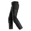 Spodnie robocze Canvas+ stretch Snickers AllroundWork 6324 – lewy bok