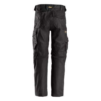 Spodnie robocze Canvas+ stretch Snickers AllroundWork 6324 – tył