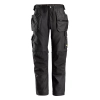 Spodnie robocze Canvas+ stretch z workami kieszeniowymi Snickers AllroundWork 6224