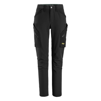 Spodnie robocze damskie full stretch bez kieszeni nakolannikowych Snickers FlexiWork 6877