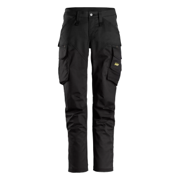 Spodnie robocze damskie stretch bez kieszeni nakolannikowych Snickers AllroundWork 6703