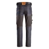 Spodnie robocze Denim+ Snickers FlexiWork 6956 – tył