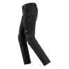 Spodnie robocze full stretch bez kieszeni nakolannikowych Snickers FlexiWork 6873 – lewy bok