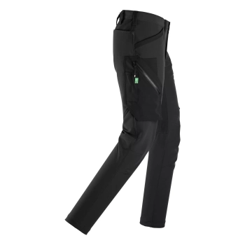 Spodnie robocze full stretch bez kieszeni nakolannikowych Snickers FlexiWork 6873 – prawy bok