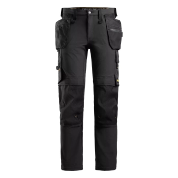 Spodnie robocze full stretch z workami kieszeniowymi Snickers AllroundWork 6271