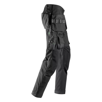 Spodnie robocze Kevlar® do prac podłogowych, z workami kieszeniowymi Snickers FlexiWork 6923 – prawy bok