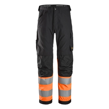 Spodnie robocze odblaskowe, EN ISO 20471 kl. 1 Snickers High-Vis 6339