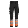 Spodnie robocze odblaskowe stretch, EN ISO 20471 kl. 1 Snickers High-Vis 6334