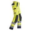 Spodnie robocze spawalnicze odblaskowe, EN ISO 20471 kl. 2 Snickers ProtecWork 6360 – prawy bok