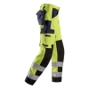Spodnie robocze spawalnicze odblaskowe, wzmocnione, EN ISO 20471 kl. 2 Snickers ProtecWork 6364 – prawy bok