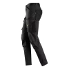 Spodnie robocze stretch bez kieszeni nakolannikowych Snickers AllroundWork 6803 – lewy bok