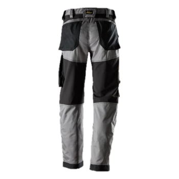 Spodnie robocze stretch, luźne Snickers AllroundWork 6351 – tył