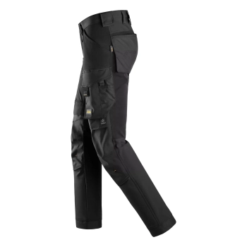 Spodnie robocze z 4-kierunkowym stretchem Snickers AllroundWork 6375 – lewy bok